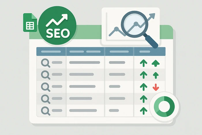 Hoja de seguimiento seo Google sheets